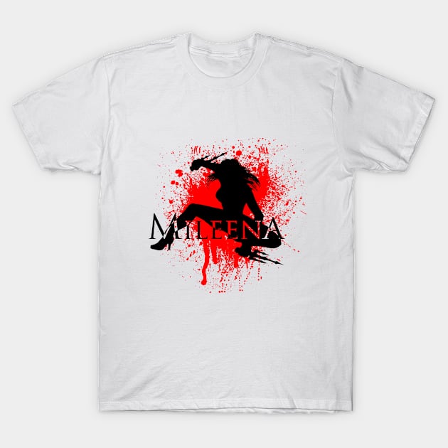 Bloody Mileena T-Shirt by xzaclee16